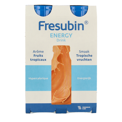 Fresubin Energy drink tropische vruchten 200ml 4.00 Stuks
