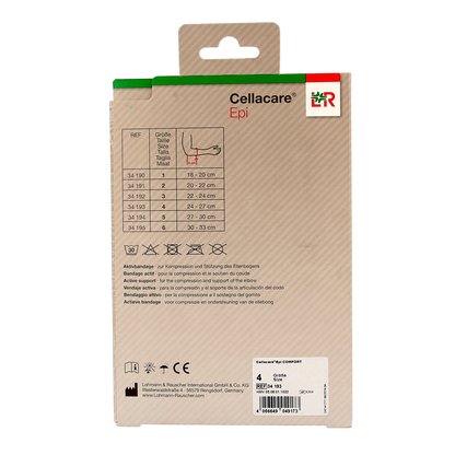 Cellacare Epi comfort elleboogbandage maat 4  1.00 Stuks