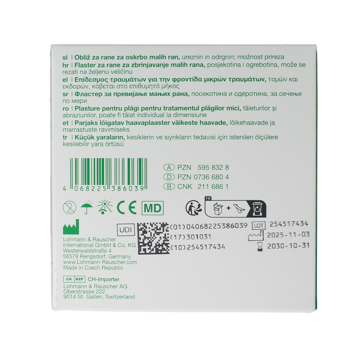 Curaplast Sensitive wondpleister 6cm x 5m 1.00 Rol