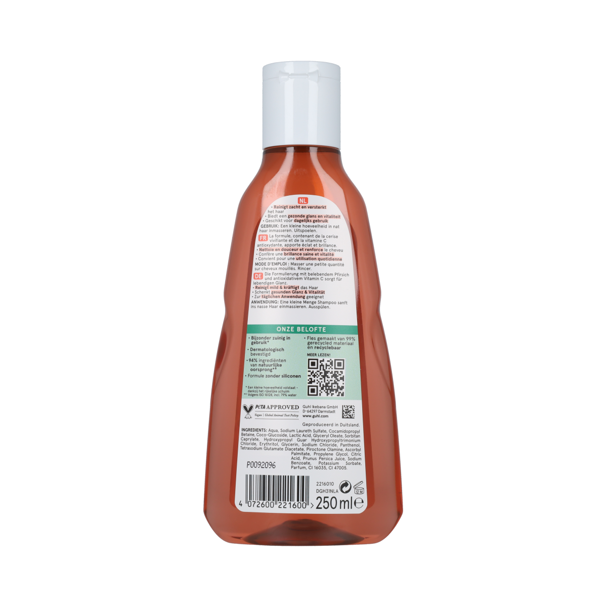Guhl Heerlijke verzorging shampoo 250.00 Milliliter