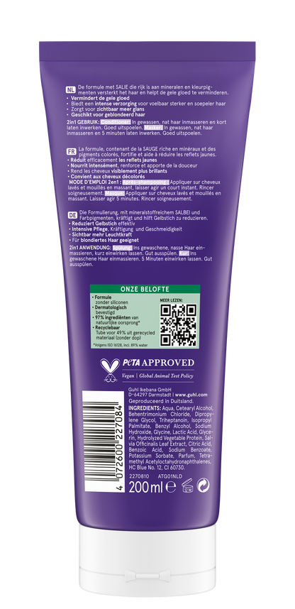 Guhl Zilverglans & verzorging masker 200.00 Milliliter