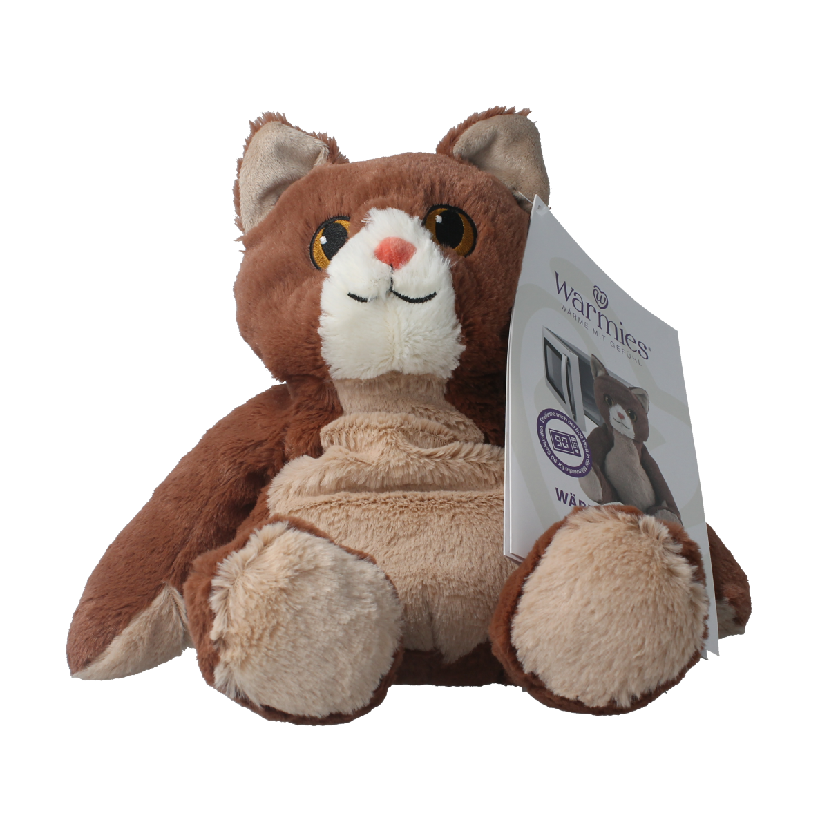 Warmies Kat zittend 1.00 Stuks