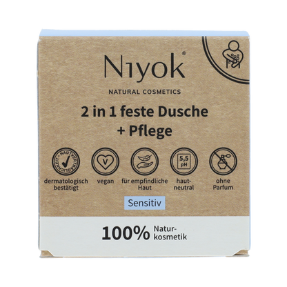 Niyok 2 in1 shower sensitive 80.00 Gram
