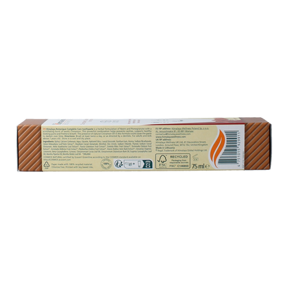 Himalaya Tandpasta botanique complete care kaneel 75.00 Gram