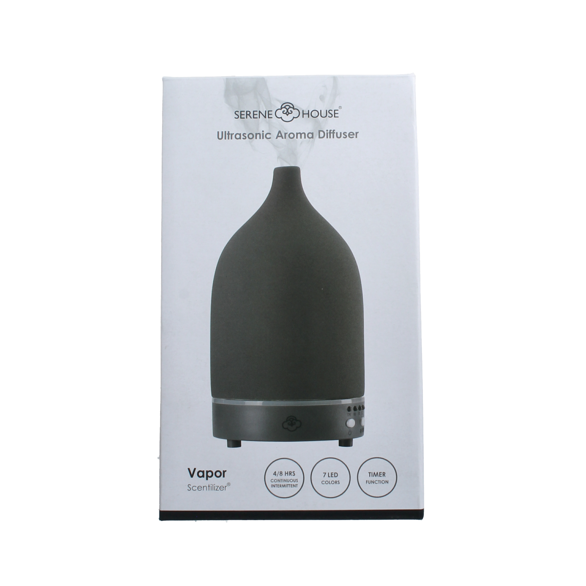 Serene House Aroma diffuser vapor antraciet 1.00 Stuks