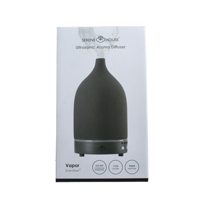 Serene House Aroma diffuser vapor antraciet 1.00 Stuks