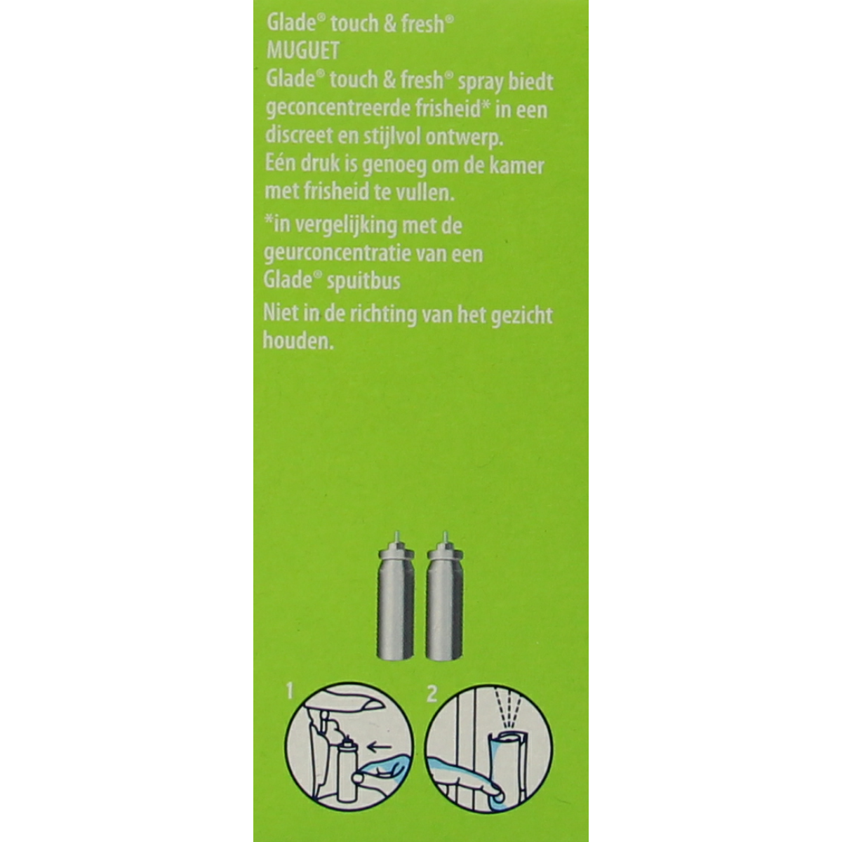 Glade Touch & fresh duo muguet navullingen 20.00 Milliliter
