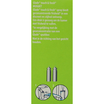 Glade Touch & fresh duo muguet navullingen 20.00 Milliliter