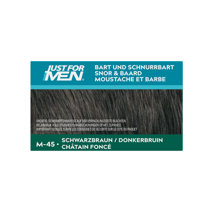 Just For Men Snor & baard donkerbruin M45 14.00 Gram