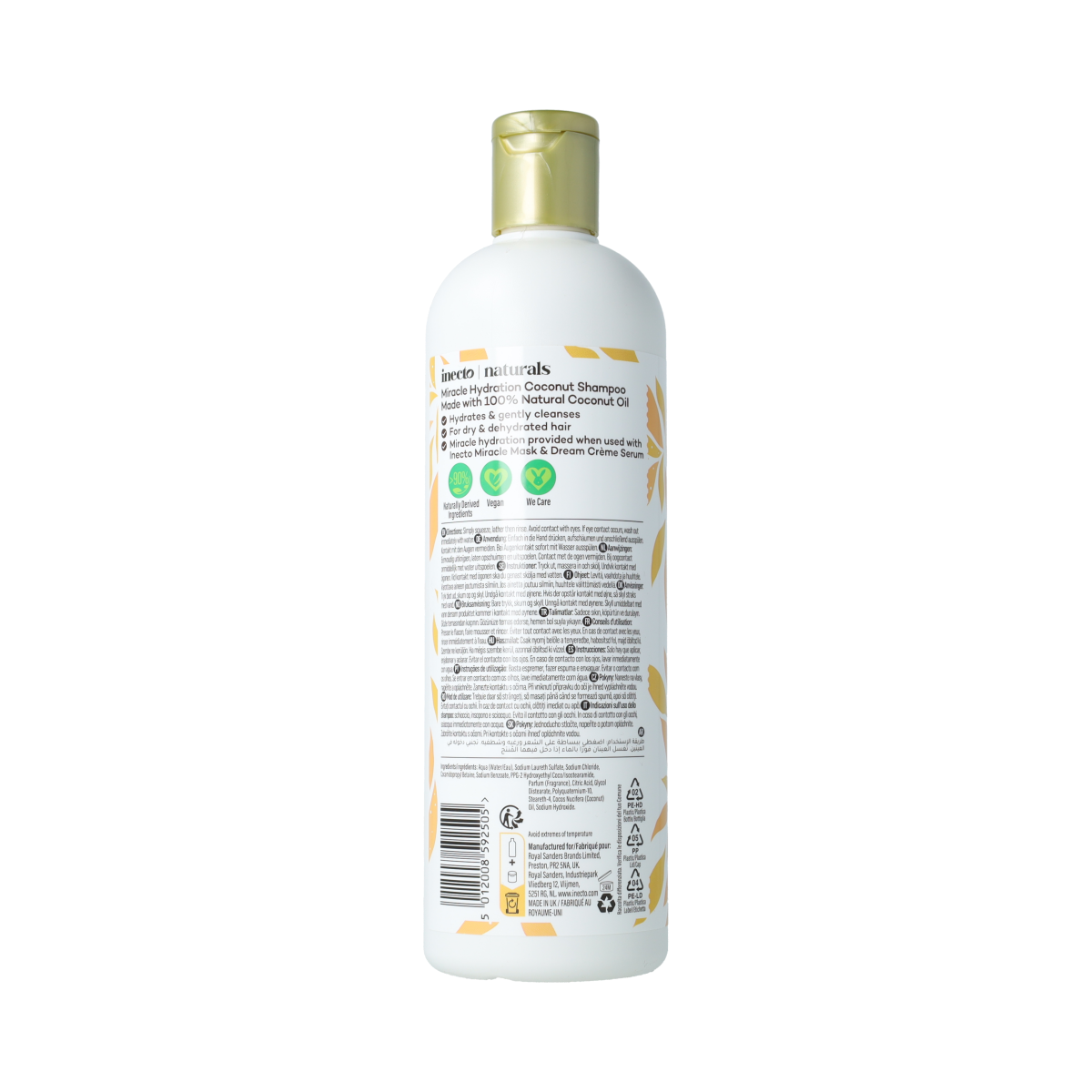 Inecto Naturals Coconut shampoo 500.00 Milliliter