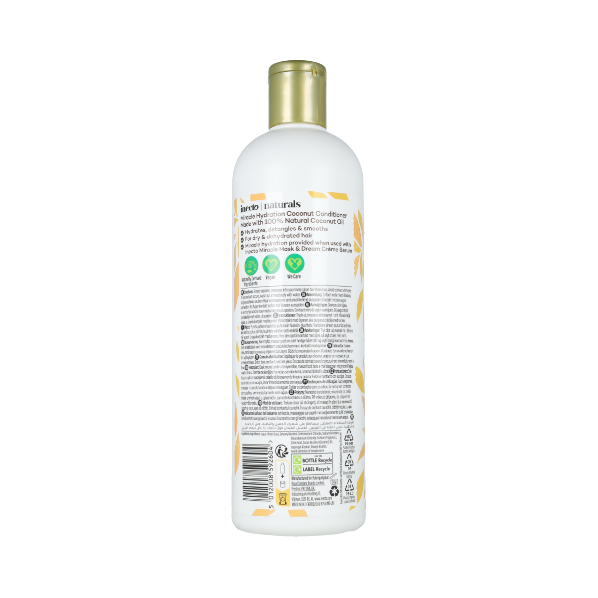 Inecto Naturals Coconut conditioner  500.00 Milliliter