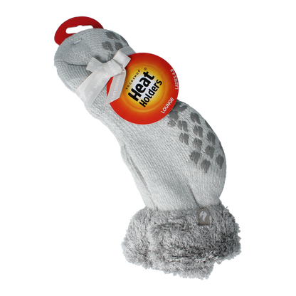 Heat Holders Ladies lounge socks 4-8 37-42 silver 1.00 Paar