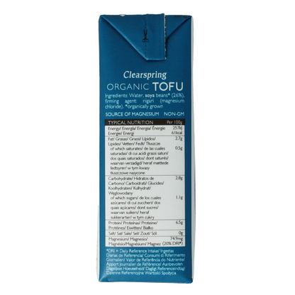Clearspring Tofu silk bio 300.00 Gram