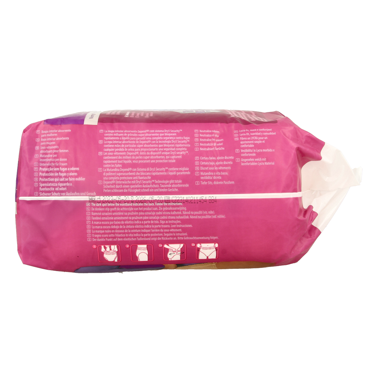 Depend Pants super maat L 9.00 Stuks