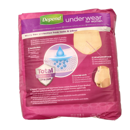 Depend Pants super maat L 9.00 Stuks