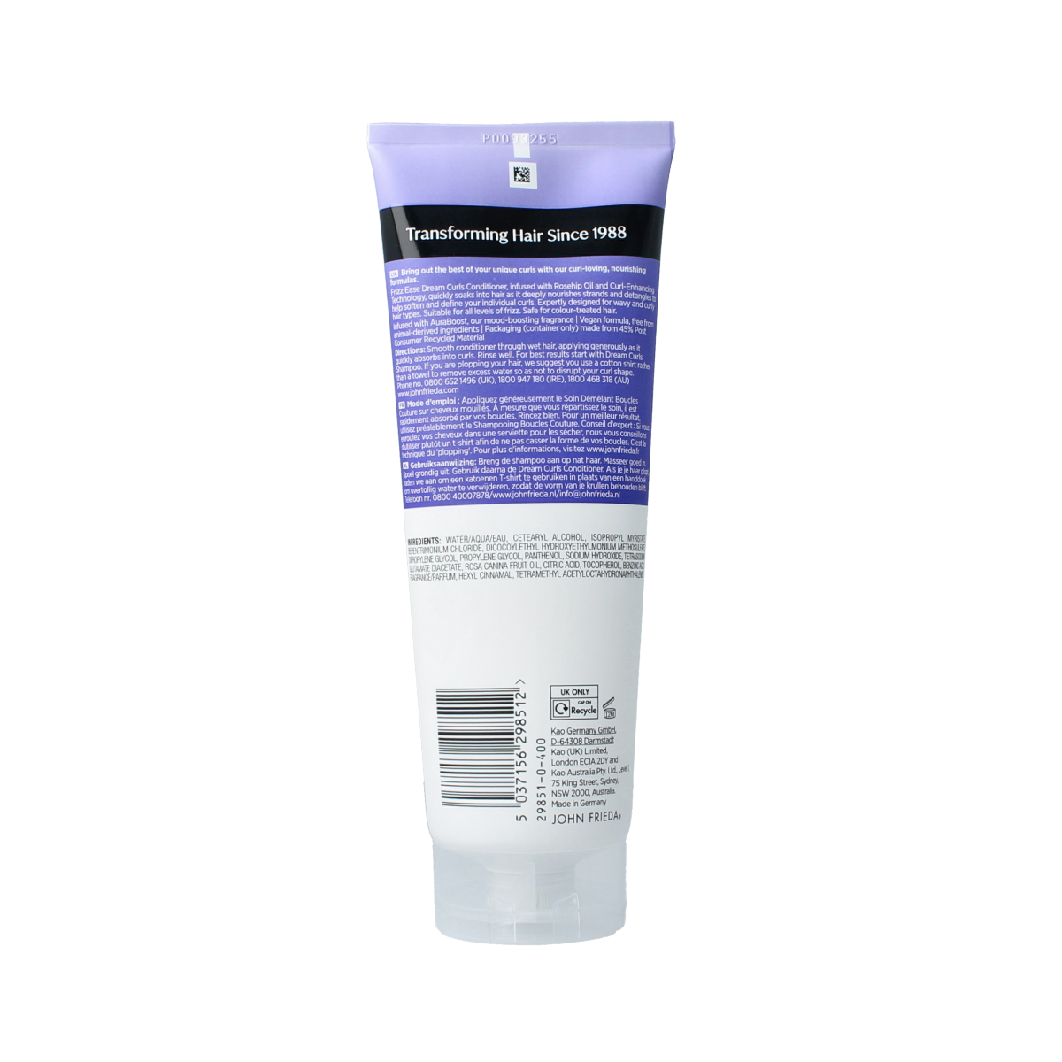 John Frieda Dream curls conditioner 250.00 Milliliter