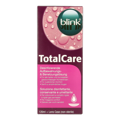 Blink Total care solution & lenscassette 120.00 Milliliter