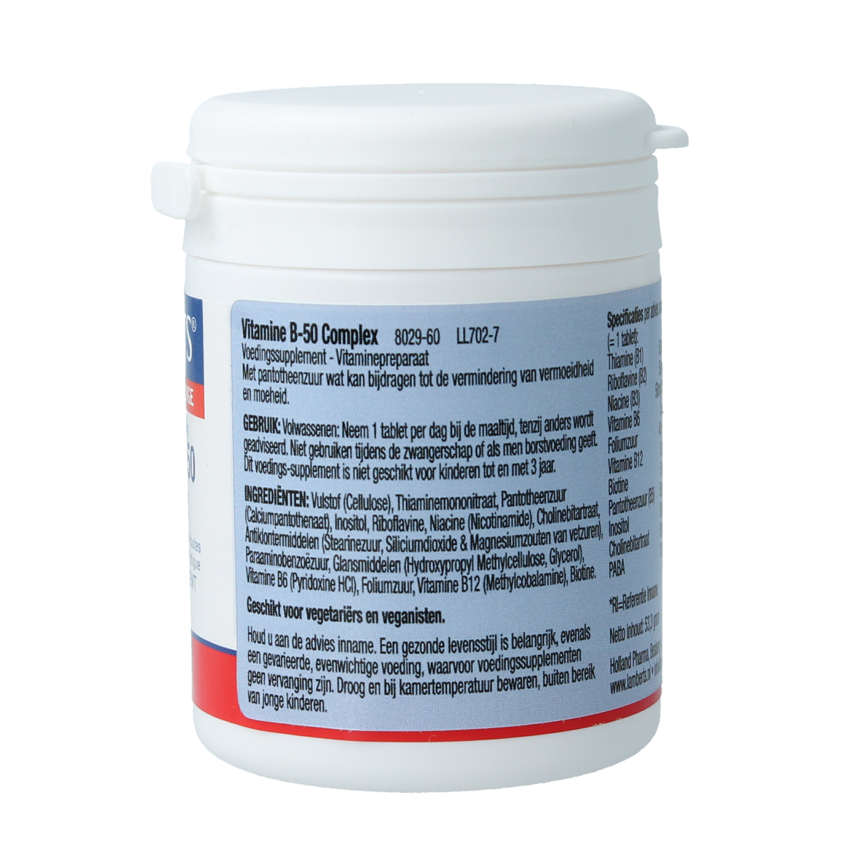 Lamberts Vitamine B50 complex 60.00 Tabletten