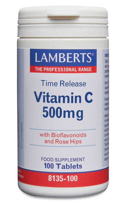 Lamberts Vitamine C 500mg & bioflavonoiden time release 100.00 Tabletten