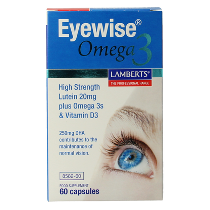 Lamberts Eyewise krachtige luteïne 20mg met omega 3 60.00 Capsules