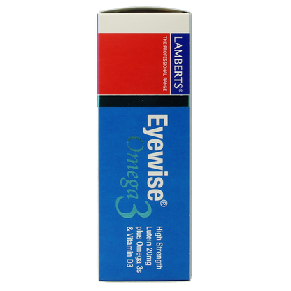 Lamberts Eyewise krachtige luteïne 20mg met omega 3 60.00 Capsules