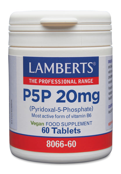 Lamberts Vitamine B6 (P5P) 20mg 60.00 Tabletten
