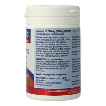Lamberts Curcuma 20.000mg (turmeric) 120.00 Tabletten