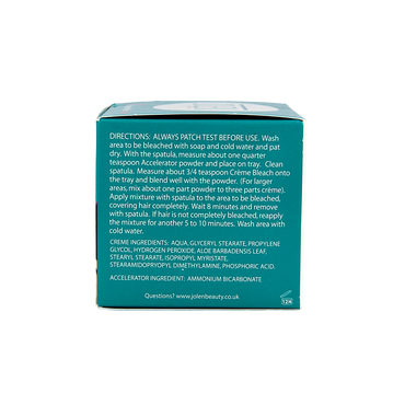 Jolen Ontkleuringscreme creme bleach mild aloe vera 125.00 Milliliter