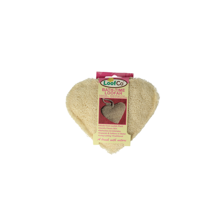 Loofco Douche en bad spons hartje eko 1.00 Stuks
