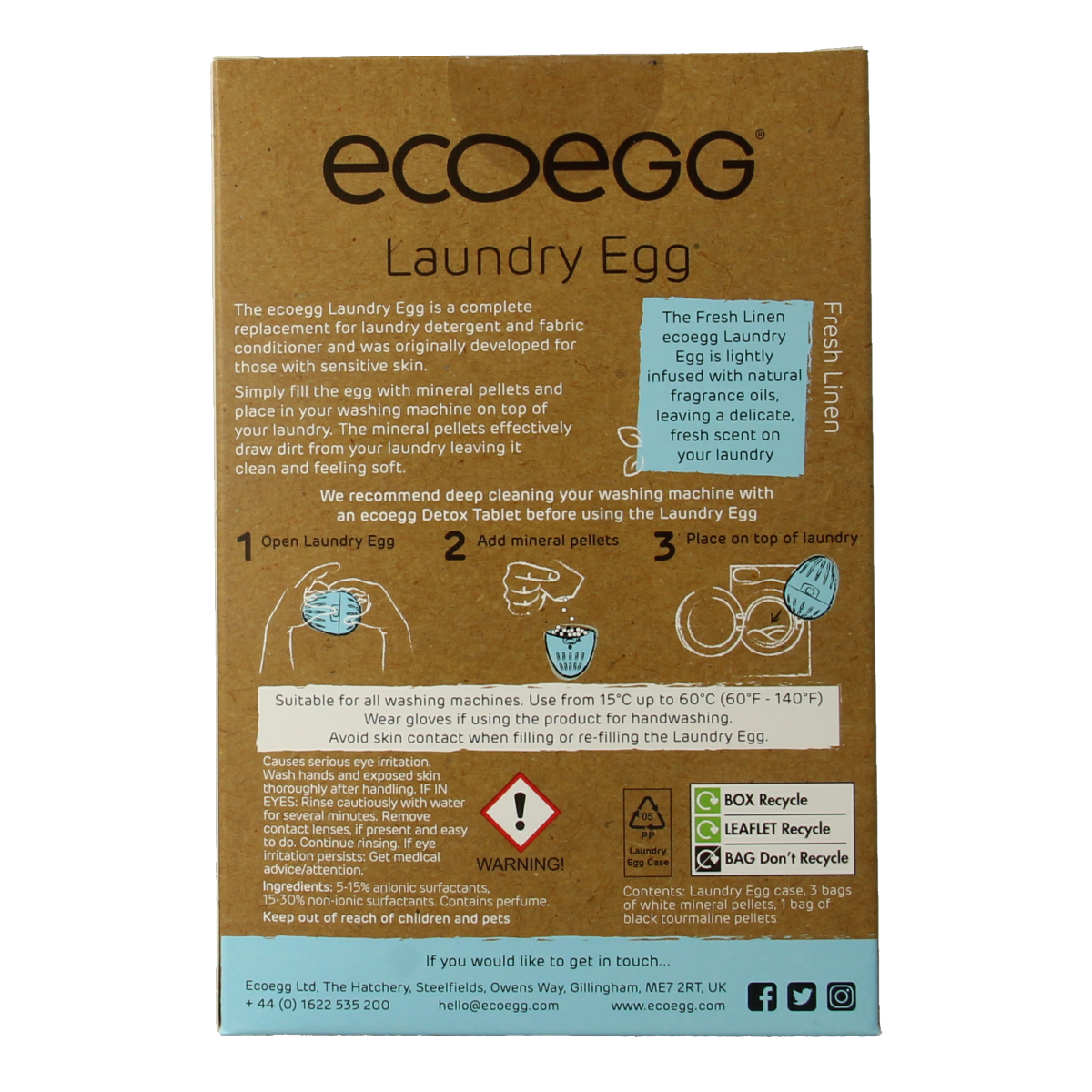 Eco Egg Laundry egg - 70 - fresh linen 1.00 Stuks