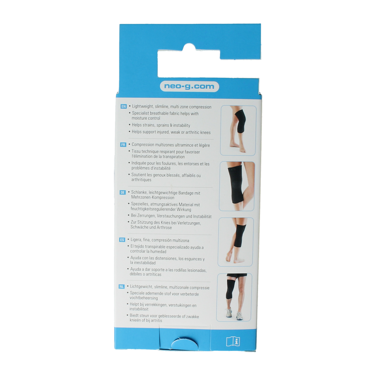 Neo G Airflow knee support M 1.00 Stuks