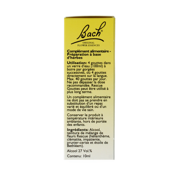 Bach Rescue Rescue druppels 10.00 Milliliter