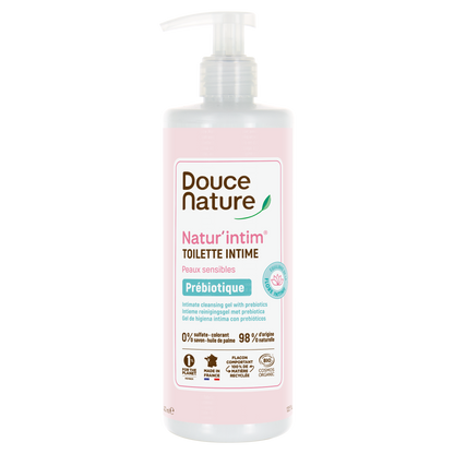 Douce Nature Natur intim intieme reinigingsgel prebiotica bio 400.00 Milliliter