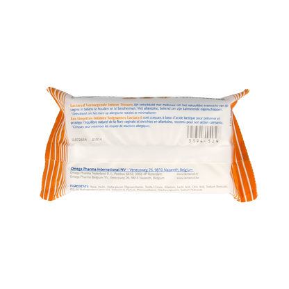 Lactacyd Tissues verzorgend 15.00 Stuks