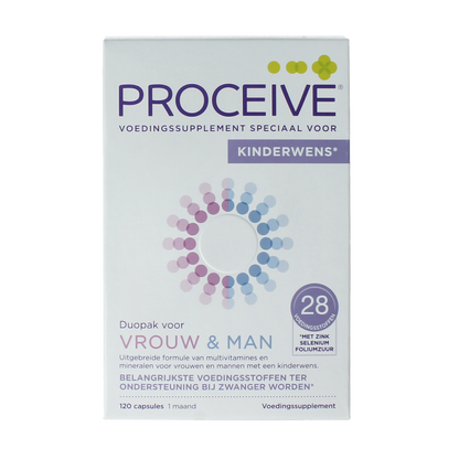 Proceive Kinderwens duo 60.00 Capsules