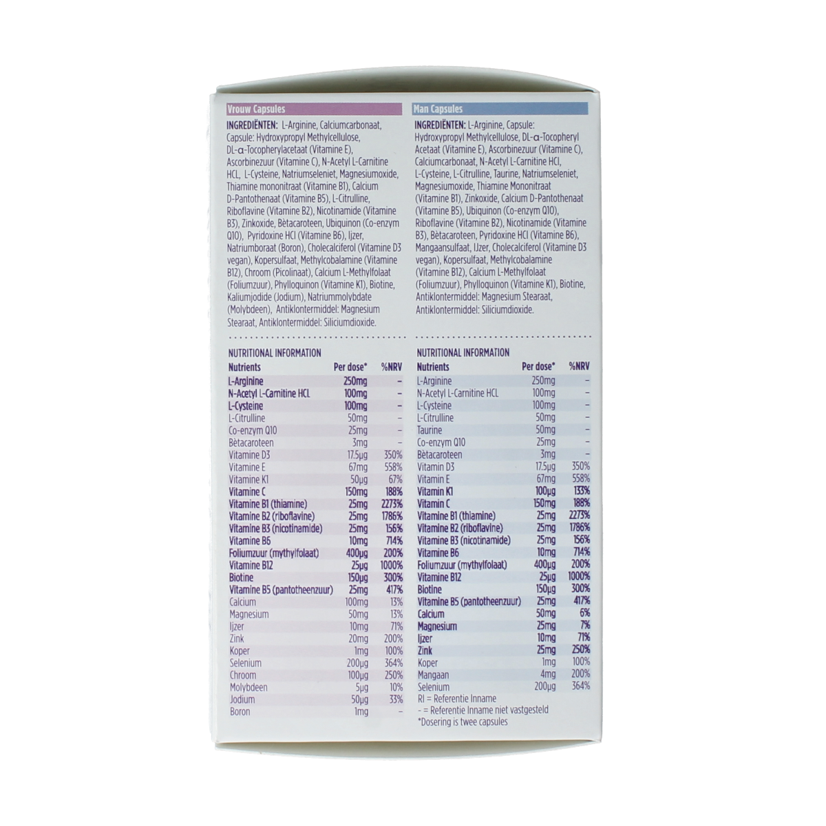 Proceive Kinderwens duo 60.00 Capsules