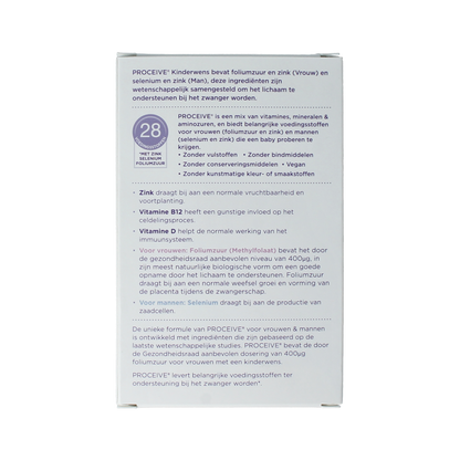 Proceive Kinderwens duo 60.00 Capsules