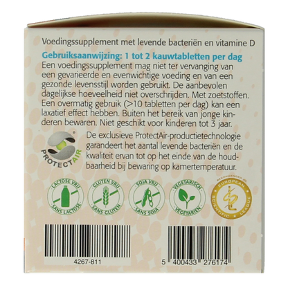Metagenics Bactiol junior chew 30.00 Kauwtabletten