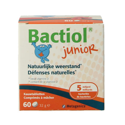 Metagenics Bactiol junior chew 60.00 Kauwtabletten