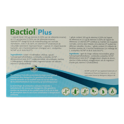 Metagenics Bactiol plus 120.00 Capsules