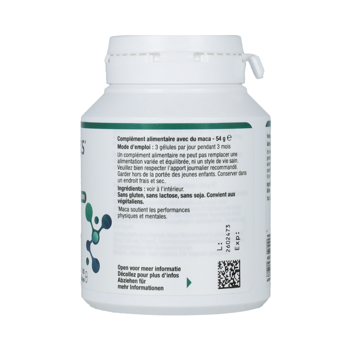 Metagenics Maca 500 90.00 Vegetarische capsules