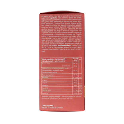 Purasana Energy liquid gelstick 10ml 15.00 Stuks