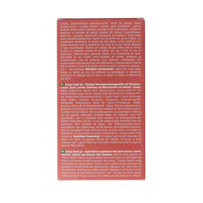 Purasana Energy liquid gelstick 10ml 15.00 Stuks