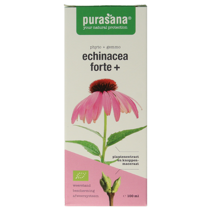 Purasana Echinacea forte + vegan bio  100.00 Milliliter