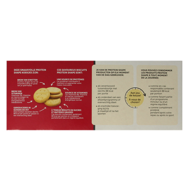 Modifast Proteine shape biscuits vanilla and lemon 156.00 Gram