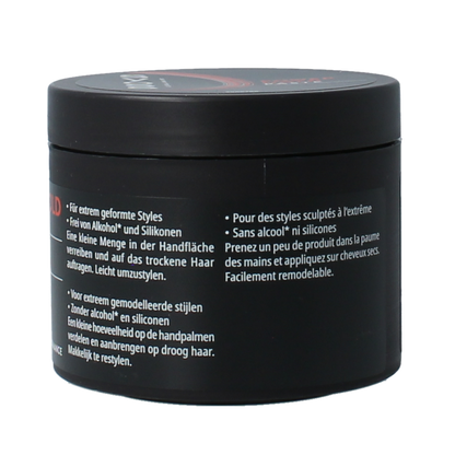 Syoss Men power hold styling paste extra sterk 150.00 Milliliter