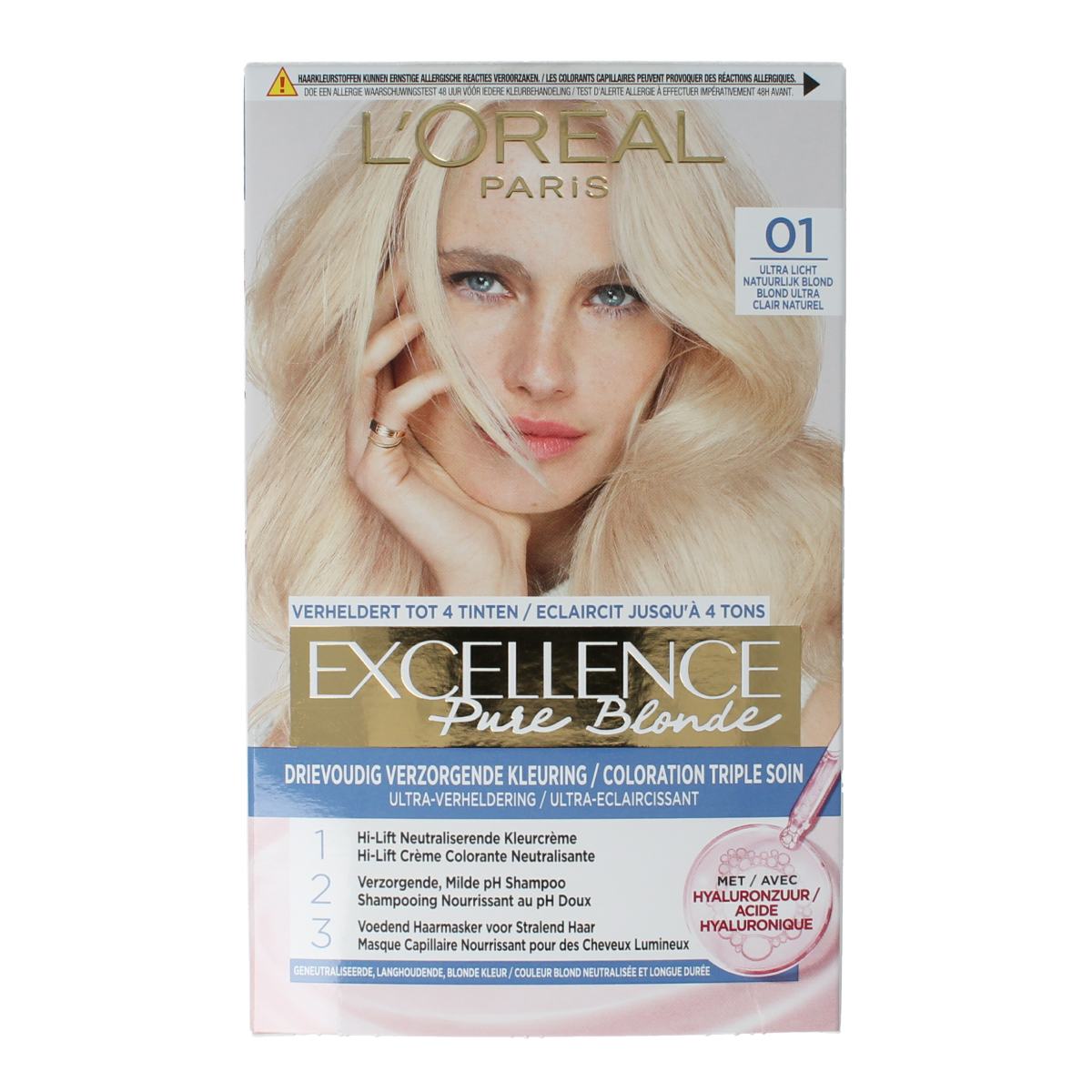 Excellence Excellence blond 01 Natural Blond 1.00 Set