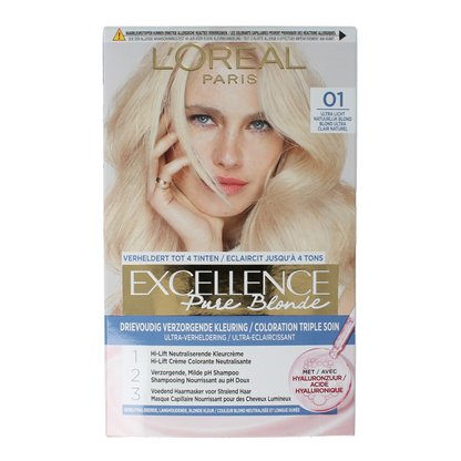 Excellence Excellence blond 01 Natural Blond 1.00 Set