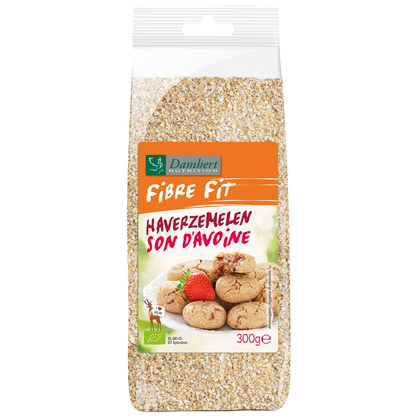 Damhert Fibre fit haverzemelen bio 300.00 Gram