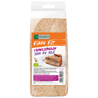 Damhert Fibre fit tarwezemelen bio 200.00 Gram